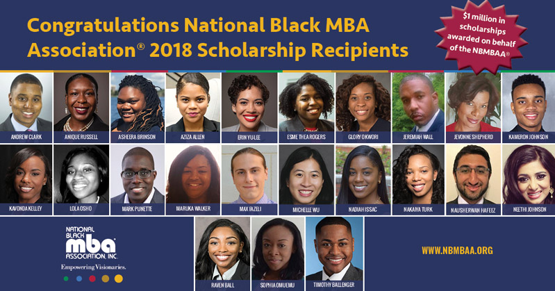 National Black MBA Association<sup>®</sup> Partners to Award $1 Million in Scholarships