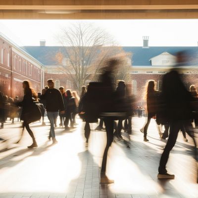 Peoples Walking